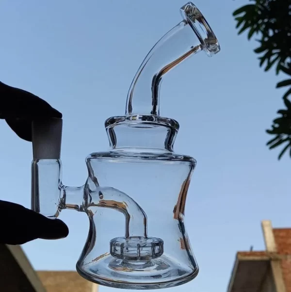 strong bong glass dabbing bong dab rig transparent smoking waterpipe